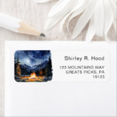 キャンピング 山 バチェロレッテ 週末 帰還 ラベル (インサイチュ)