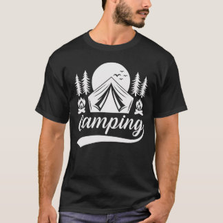 キャンピング Tシャツ
