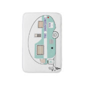 キャンピングRVトレーラーキャンパートリップバケーション バスマット (正面縦)