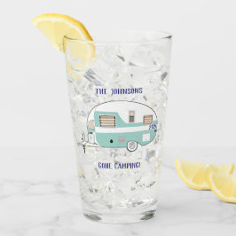 キャンピングRVトレーラーキャンパービールピント飲酒 タンブラーグラス