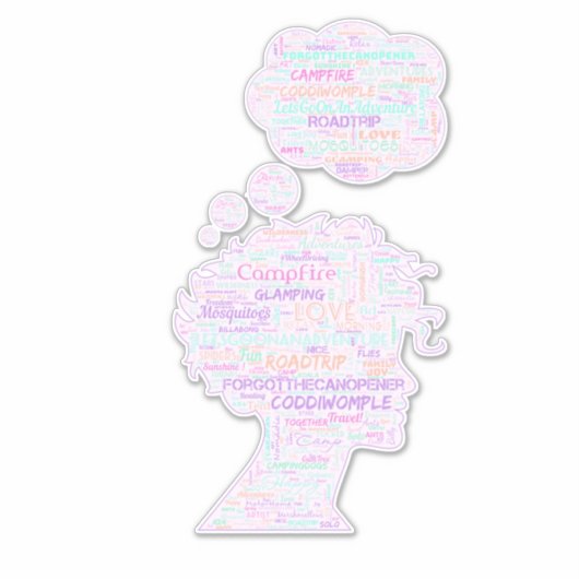 キャンピ忘れング缶オープナー。 シール (正面)