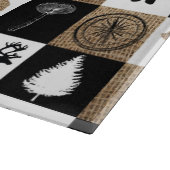 キャンピ素朴ングアウトドアアドベンチャー カッティングボード (角)