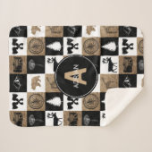 キャンピ素朴ングアウトドアアドベンチャー シェルパブランケット (正面(横))