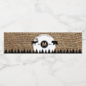 キャンピ素朴ングアウトドアアドベンチャー ペットボトルラベル (シングルラベル)