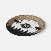 キャンピ素朴ングアウトドアアドベンチャー ペーパープレート (アングル)