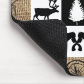 キャンピ素朴ングアウトドアアドベンチャー マウスパッド (コーナー)