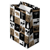 キャンピ素朴ングアウトドアアドベンチャー ミディアムペーパーバッグ (裏面アングル)