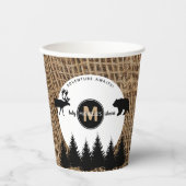キャンピ素朴ングアウトドアアドベンチャー 紙コップ (正面)