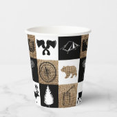 キャンピ素朴ングアウトドアアドベンチャー 紙コップ (正面)