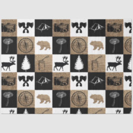 キャンピ素朴ングアウトドアアドベンチャー 薄葉紙