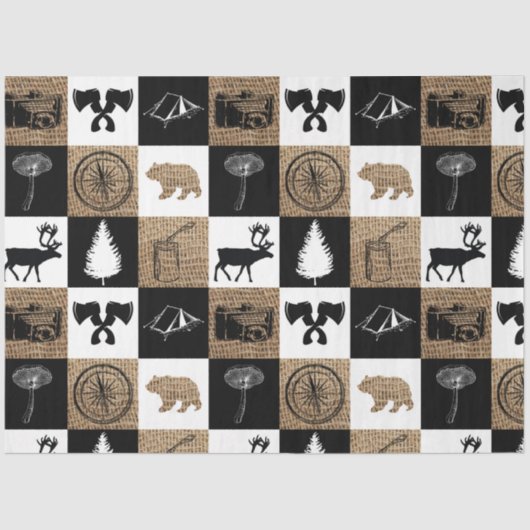 キャンピ素朴ングアウトドアアドベンチャー 薄葉紙 (正面)