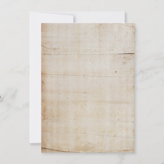 キャンピ素朴ングバースデーパーティフォト招待状 招待状 (裏面)