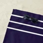 キャンピ素朴ングパーソナライズされたファミリー懇親会 ビーチタオル (インサイチュ)