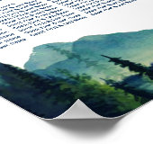 キャンピ結婚ングのテーブル席ポスター ポスター (角)