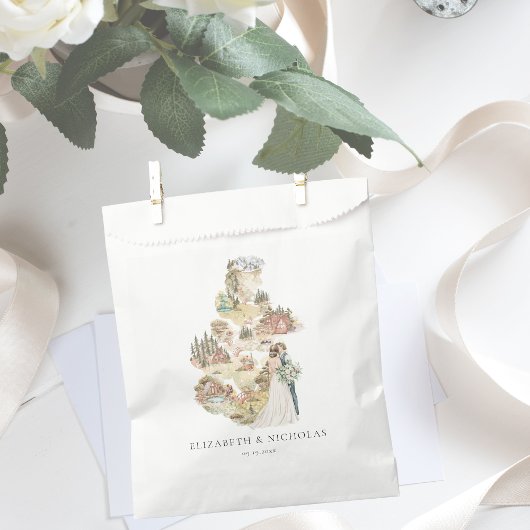 キャンピ結婚ングの地図 |ウェルカムフェイバーバッグ フェイバーバッグ