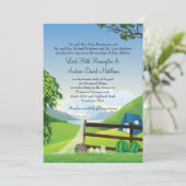 キャンピ結婚ング 招待状 (スタンド正面)