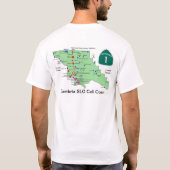 キャンブリアの地図 Tシャツ (裏面)