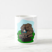 キャンプおもしろい コーヒーマグカップ (中央)