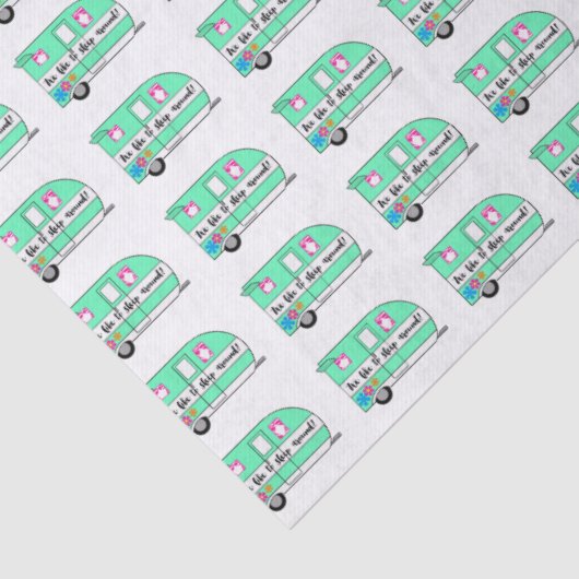 キャンプおもしろい/「私たちは眠るのがのまわりに好き！」 薄葉紙 (詳細)