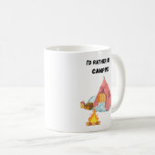 キャンプがいいな コーヒーマグカップ (正面右)