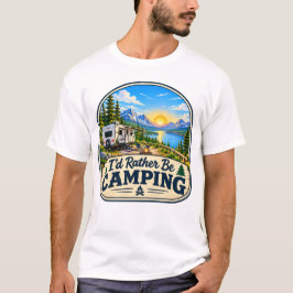 キャンプがいい Tシャツ