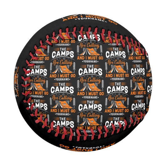 キャンプが始まっていて行かねばならない 野球ボール (正面左)