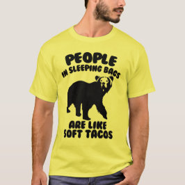 キャンプくま Tシャツ
