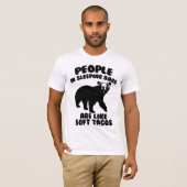 キャンプくま Tシャツ (正面フル)