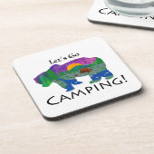 キャンプしよう コースター (左側)