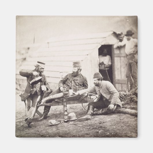 キャンプでの苦難(ローヌ大佐とキャプテンB) マグネット (正面)