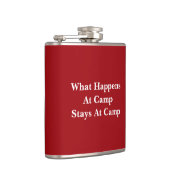 キャンプで何が起こるか フラスク (右)