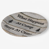 キャンプで何が起こるか ペーパープレート (アングル)