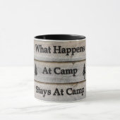 キャンプで何が起こるか マグカップ (中央)