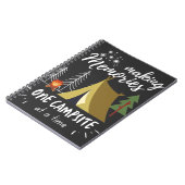 キャンプで思い出を一度に1つのキャンプ場にする ノートブック (左側)