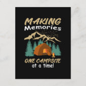 キャンプで思い出を作る エンクロージャーカード (正面)