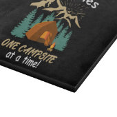 キャンプで思い出を作る カッティングボード (角)