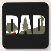 キャンプとハイキングのパパ コースター (正面)