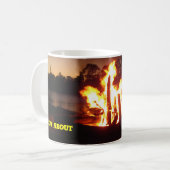 キャンプについて…                                 いかに コーヒーマグカップ (正面左)