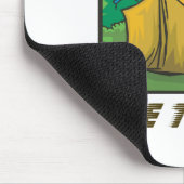 キャンプに乗車 マウスパッド (コーナー)