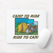 キャンプに乗車 マウスパッド (マウス)