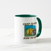 キャンプに乗車 マグカップ (正面右)