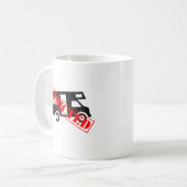 キャンプに熱中される コーヒーマグカップ (正面左)