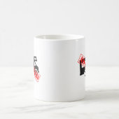 キャンプに熱中される コーヒーマグカップ (中央)