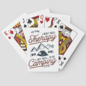 キャンプに行く必要がある トランプ (裏面)