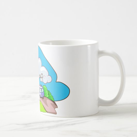 キャンプに行く コーヒーマグカップ (右)