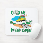 キャンプに行く マウスパッド (マウス)