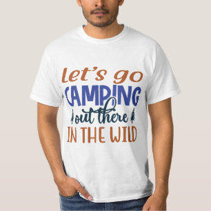キャンプに行こう旅行Tシャツ Tシャツ