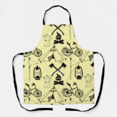 キャンプに行こう エプロン (正面)