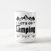 キャンプに行こう、キャンピングビーブ コーヒーマグカップ (中央)