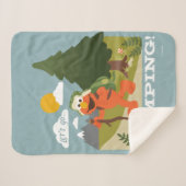 キャンプに行こう! シェルパブランケット (正面(横))